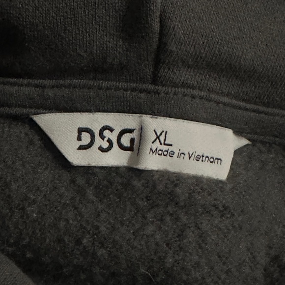 DSG grey hoodie sweatshirt size XL - Picture 6 of 8
